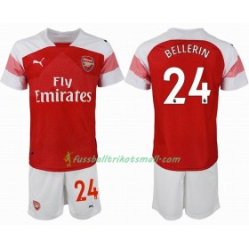 Fußballtrikots Arsenal BELLERIN 24 Kinder 2018-2019 Kurzarm Heimtrikotsatz kaufen